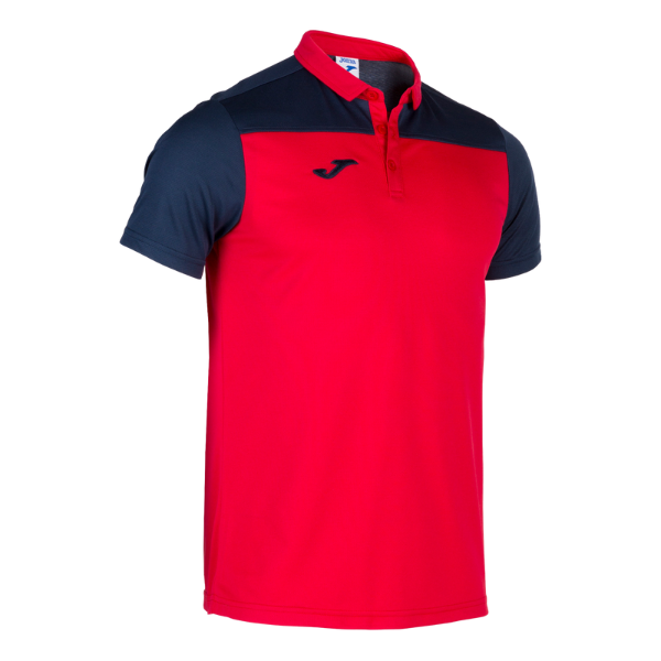 POLO SHIRT HOBBY II RED-NAVY S/S