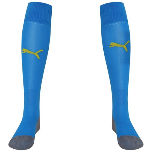 Puma Liga Socks Core  Electric Blue/Cyber Yellow