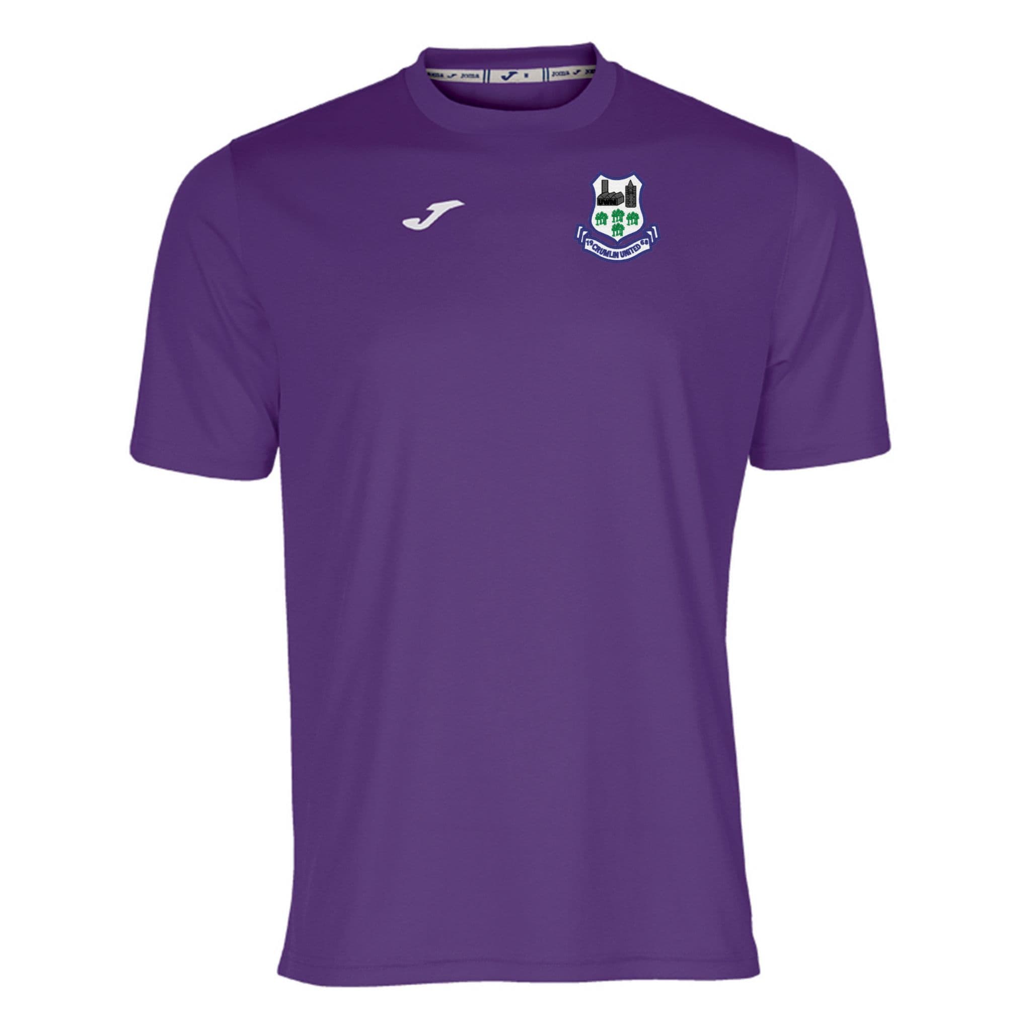 Crumlin United Jets Joma Combi S/S T-Shirt Purple