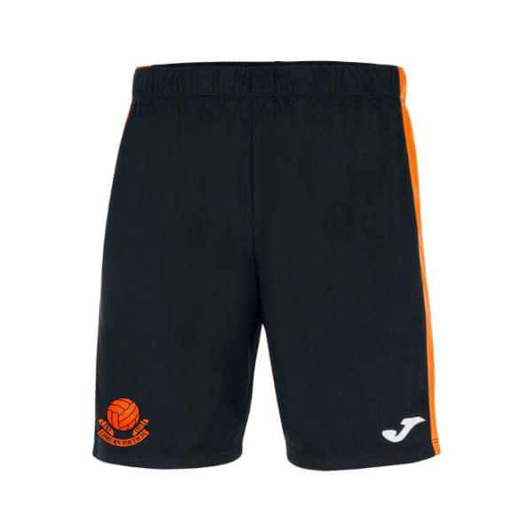 Lisburn Youth Joma Maxi Shorts - Black / Orange