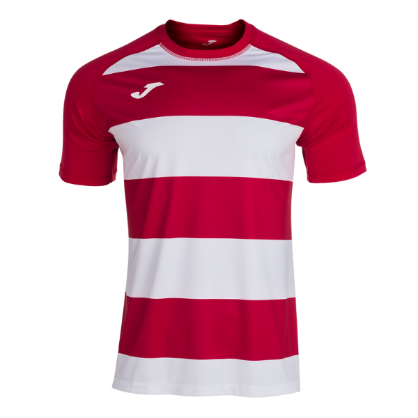 PRORUGBY II SHORT SLEEVE T-SHIRT RED WHITE