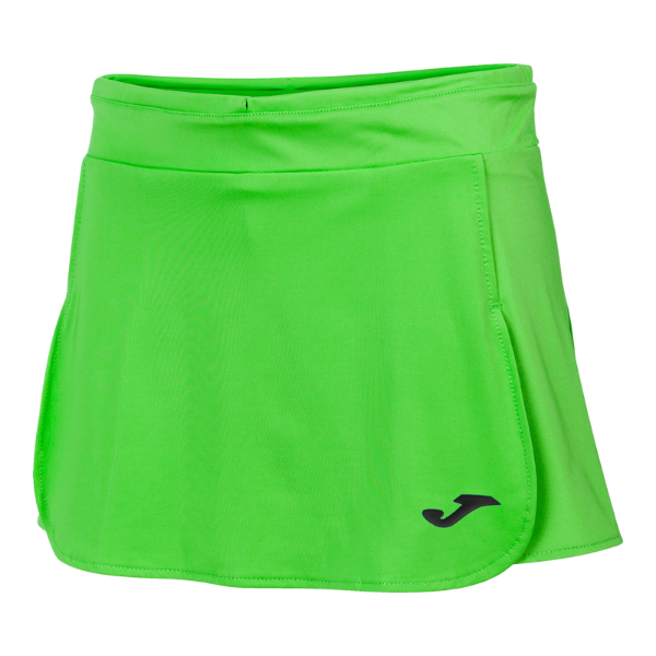 OPEN II GREEN FLUOR TENNIS SKIRT