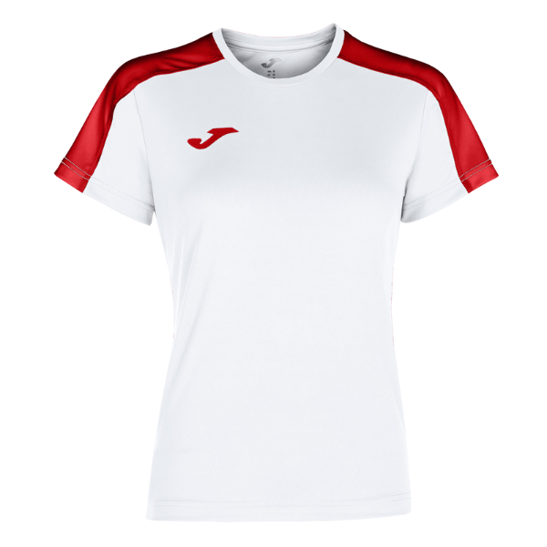 WOMEN'S ACADEMY SHORT SLEEVE T-SHIRT WHITE RED