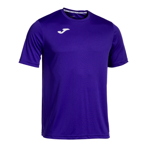 T-SHIRT COMBI PURPLE S/S