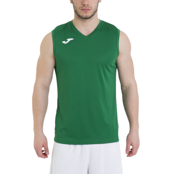 COMBI SHIRT GREEN SLEEVELESS