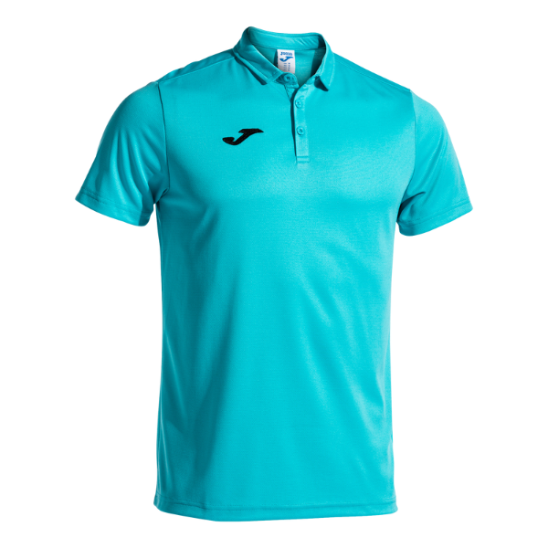 HOBBY SHORT SLEEVE POLO FLUOR TURQUOISE