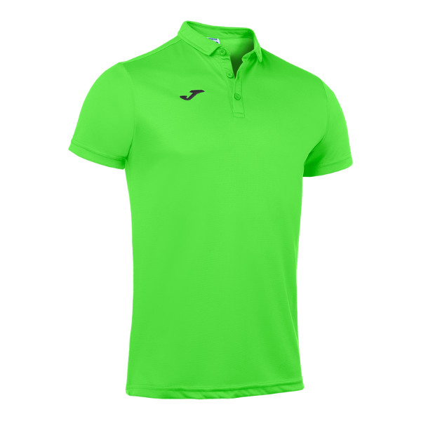 POLO SHIRT HOBBY GREEN FLUOR S/S