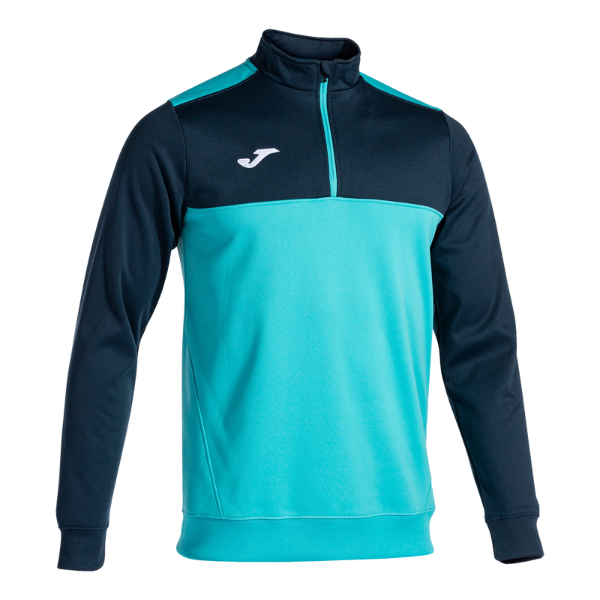 WINNER SWEATSHIRT FLUOR TURQUOISE-NAVY