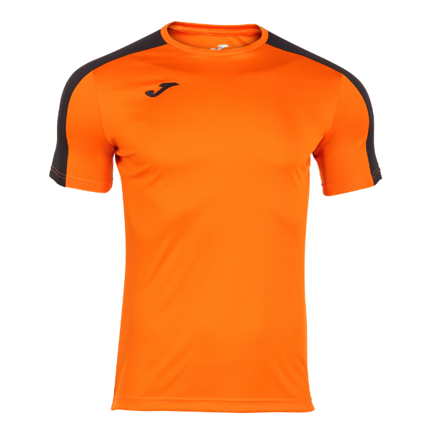 ACADEMY T-SHIRT ORANGE-BLACK S/S