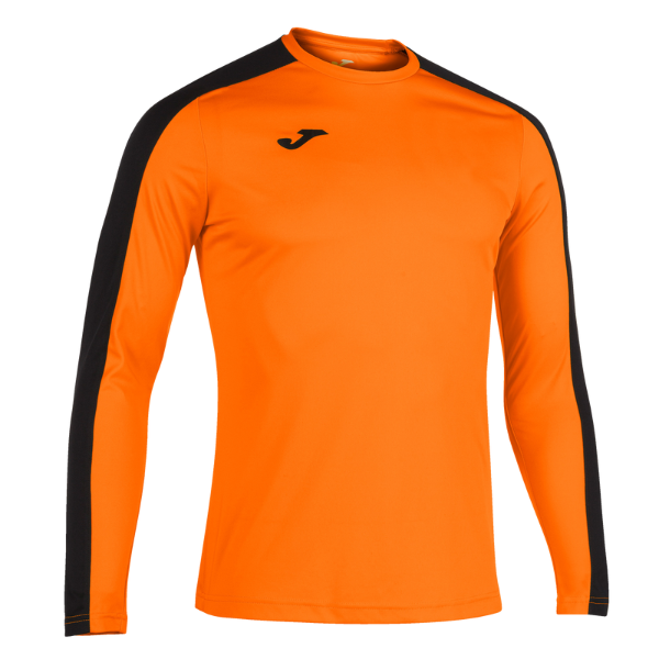 ACADEMY T-SHIRT ORANGE-BLACK L/S