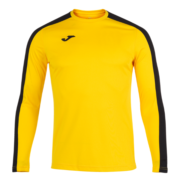 ACADEMY T-SHIRT YELLOW-BLACK L/S