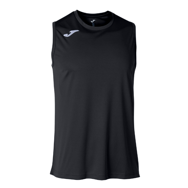 COMBI BASKET T-SHIRT BLACK SLEEVELESS