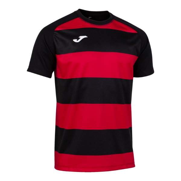 PRORUGBY II SHORT SLEEVE T-SHIRT BLACK RED