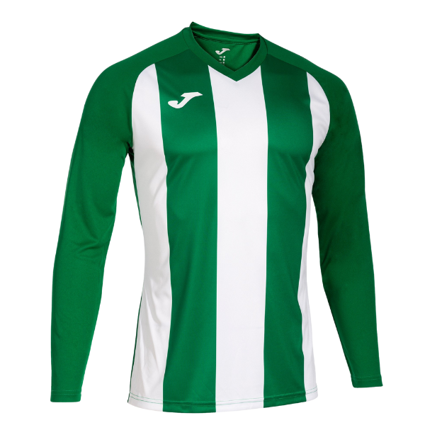 PISA II LONG SLEEVE T-SHIRT GREEN WHITE