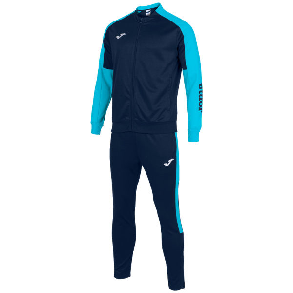 ECO CHAMPIONSHIP TRACKSUIT NAVY FLUOR TURQUOISE