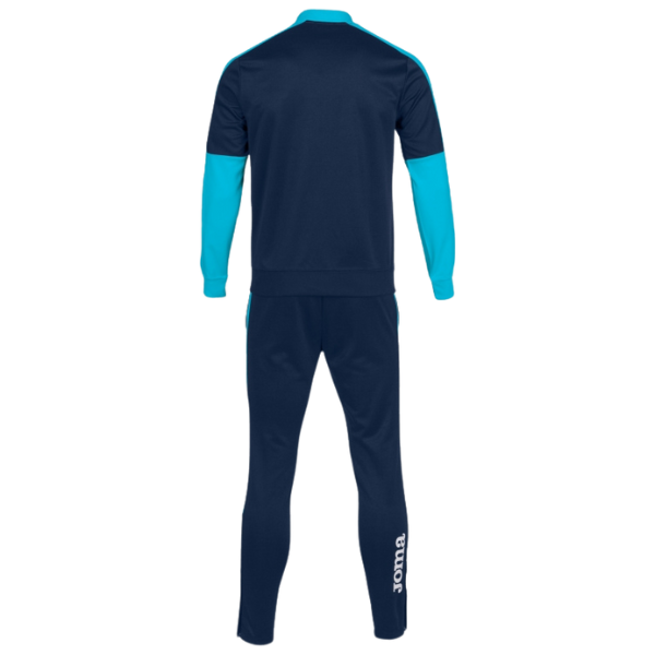 ECO CHAMPIONSHIP TRACKSUIT NAVY FLUOR TURQUOISE