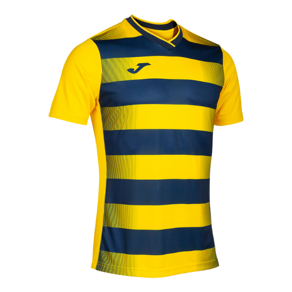 EUROPA V SHORT SLEEVE T-SHIRT YELLOW NAVY