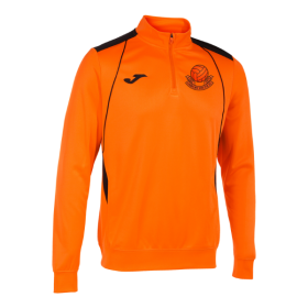 Lisburn Youth Joma Championship VII 1/2 Zip Sweatshirt - Orange / Black