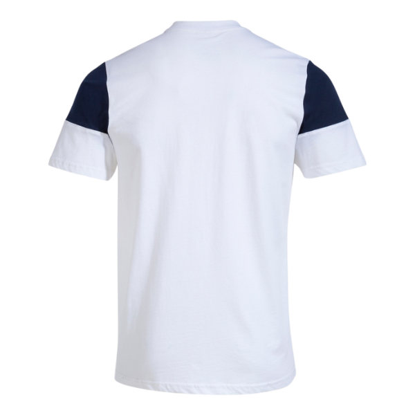 CREW V SHORT SLEEVE T-SHIRT WHITE NAVY