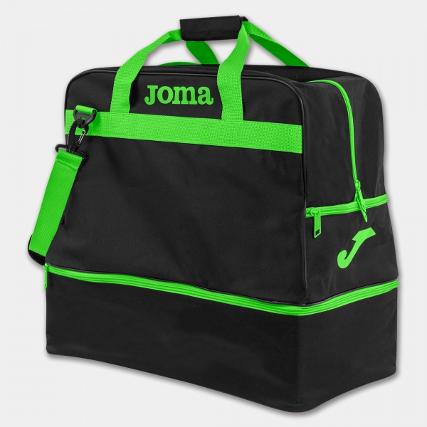 Joma Large Training III Bag BLACK-FLUOR GREEN