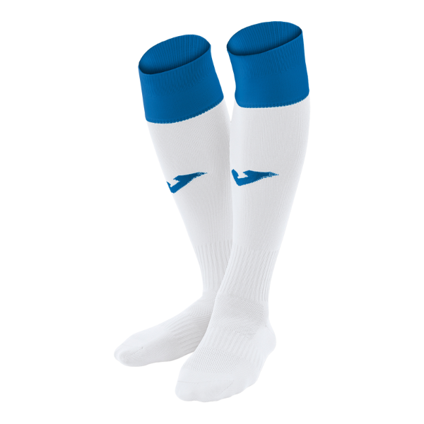 Joma Calcio 24 Sock WHITE-ROYAL