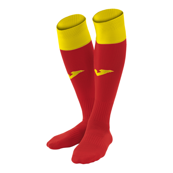 Joma Calcio 24 Sock RED-YELLOW