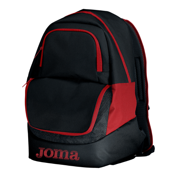 DIAMOND II BACKPACK BLACK RED