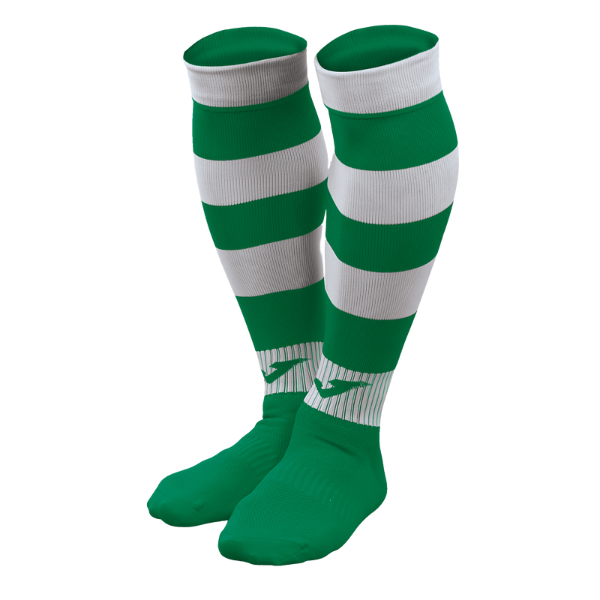 Joma Zebra II Socks GREEN-WHITE