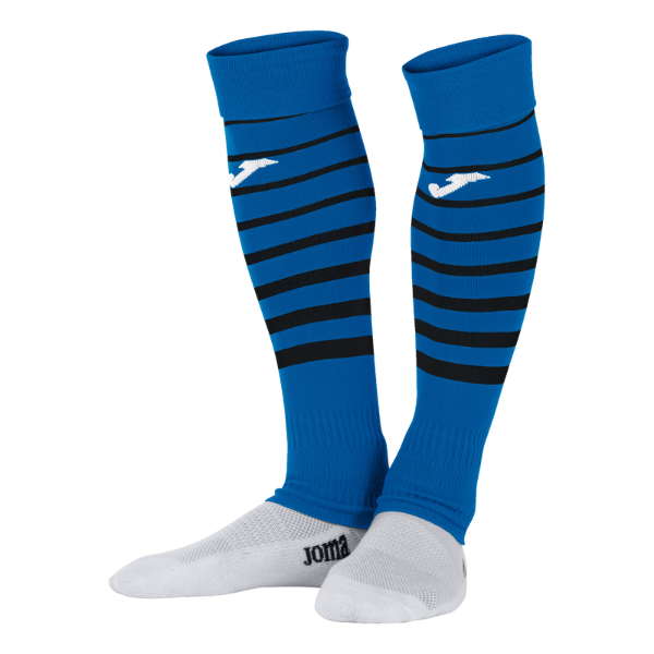 Joma Premier II High Socks Without Foot ROYAL BLACK (2)