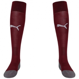 Puma Liga Socks Core  Burgundy/White