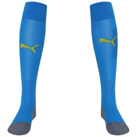 Puma Liga Socks Core  Electric Blue/Cyber Yellow