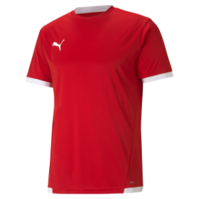 Puma teamLiga Jersey Red/White