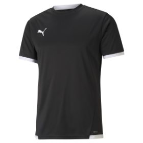Puma teamLiga Jersey Black/White