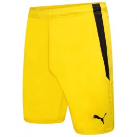 Puma teamLiga Shorts Cyber Yellow/Black