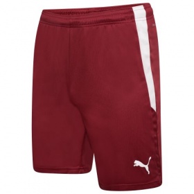 Puma teamLiga Shorts Burgundy/White