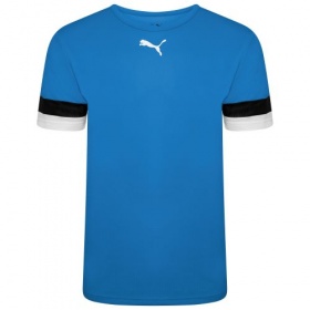 Puma teamRise Jersey Electric Blue/Black/White