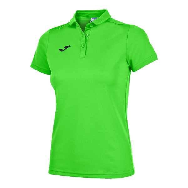 HOBBY WOMEN POLO SHIRT GREEN FLUOR S/S