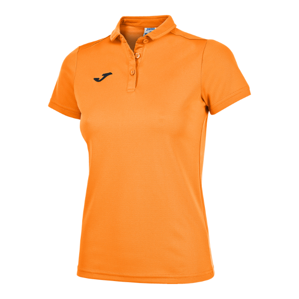 HOBBY WOMEN POLO SHIRT ORANGE FLUOR S/S