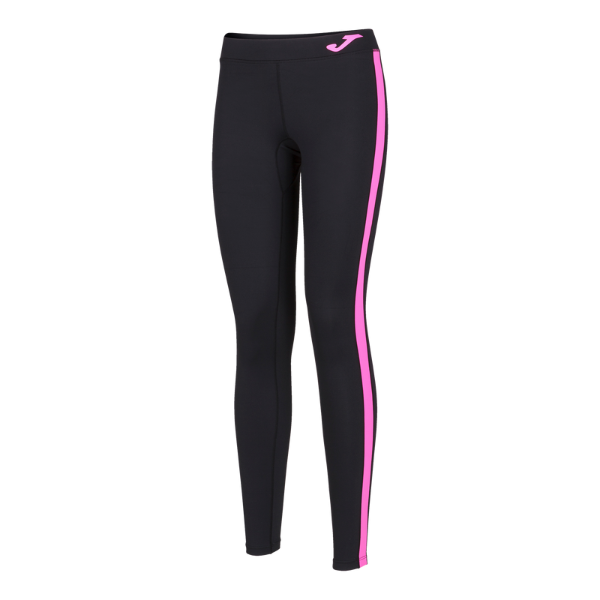 ASCONA LONG TIGHT BLACK-FLUOR PINK