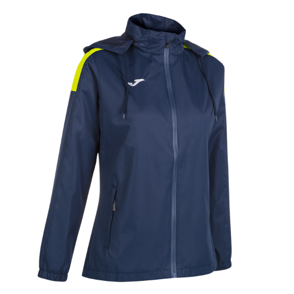 TRIVOR RAINCOAT NAVY FLUOR YELLOW