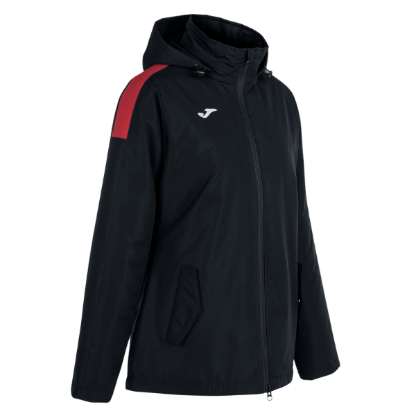 TRIVOR ANORAK BLACK RED