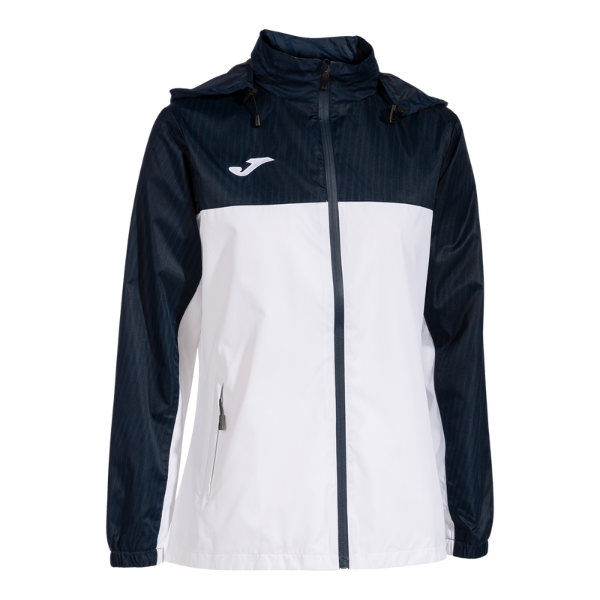 MONTREAL RAINCOAT WHITE NAVY(WOMENS)