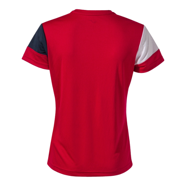 CREW V SHORT SLEEVE T-SHIRT RED NAVY WHITE (WOMENS)