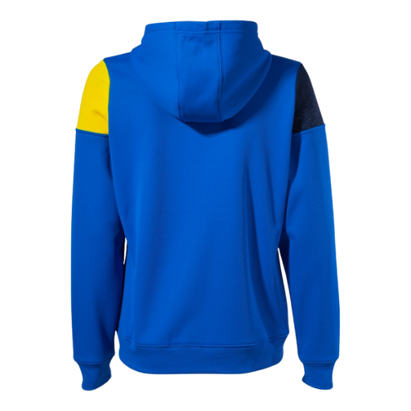 CREW V ZIP-UP HOODIE ROYAL YELLOW NAVY (WOMENS)