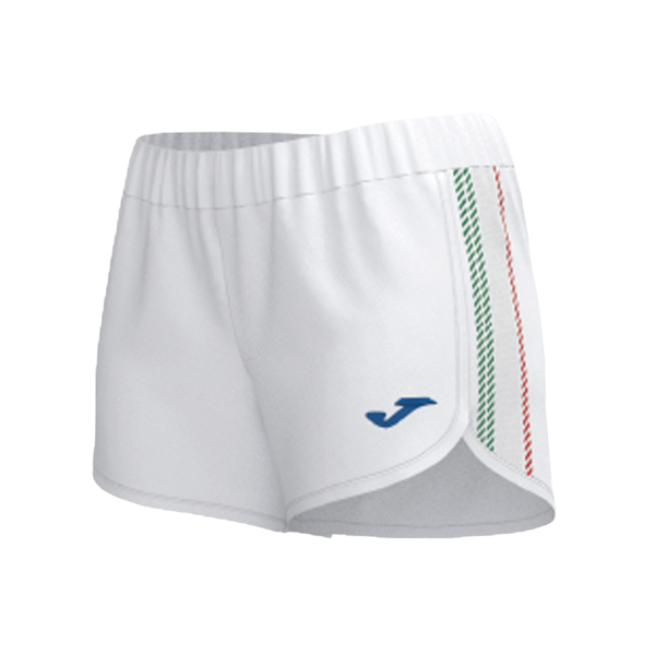 FED. ITALIA TENIS SHORT WHITE