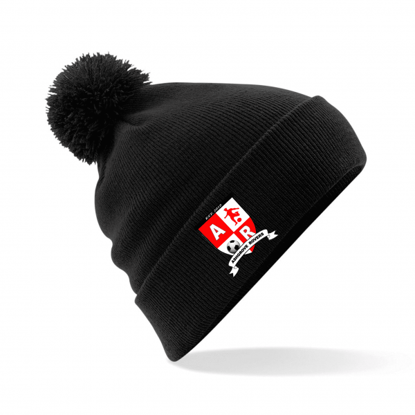 Ashgrove Rovers Seniors Beechfield Original Pom Pom Beanie Black 2020