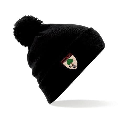 Ashgrove Rovers Youth Beechfield Original Pom Pom Beanie Black 2019