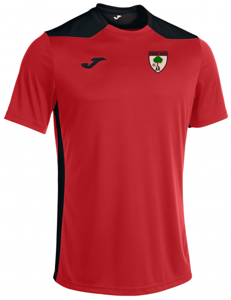 Ashgrove Rovers Youth Championship 6 Mens Tee Shirt Red/Black