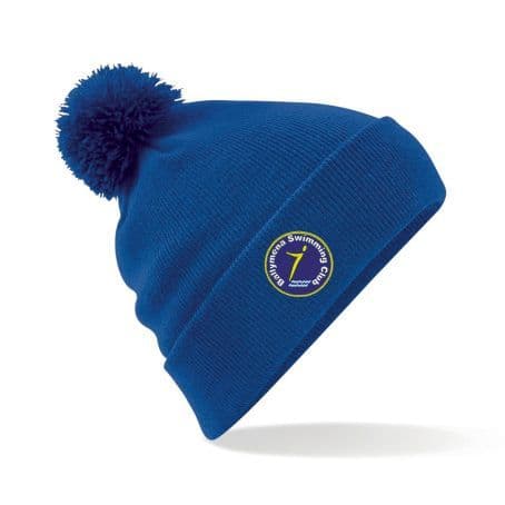 Ballymena Swimming Club Royal Blue Bobble Hat