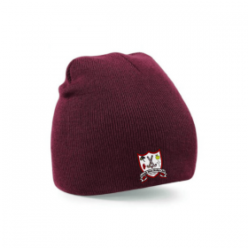 Armagh Hockey Club Beechfield Original Beanie Hat Burgundy